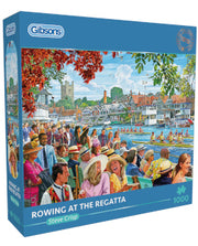 Rowing at the Regatta'  Gibsons 1000 piece jigsaw