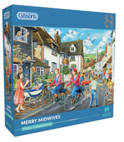 Merry Midwives' Gibsons 1000 piece jigsaw