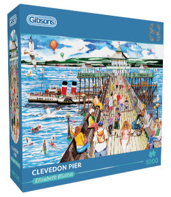 Clevedon Pier' Gibsons 1000 piece jigsaw