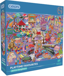 Playtime Favourites' Gibsons 1000 piece jigsaw