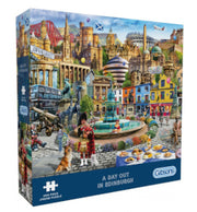 G6461 A Day Out in Edinburgh' Gibsons 1000 piece jigsaw