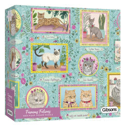 SPECIAL EXCLUSIVE DEAL 'Famous Felines' Gibsons 1000 piece jigsaw