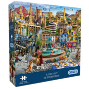 'A Day Out in Edinburgh' Gibsons Jigsaw - 1000 Piece Jigsaw