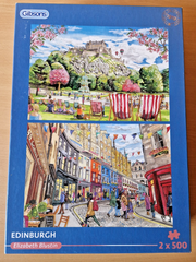 GB/J/ED - Gibsons - 'Edinburgh' - 2 x 500 piece jigsaws
