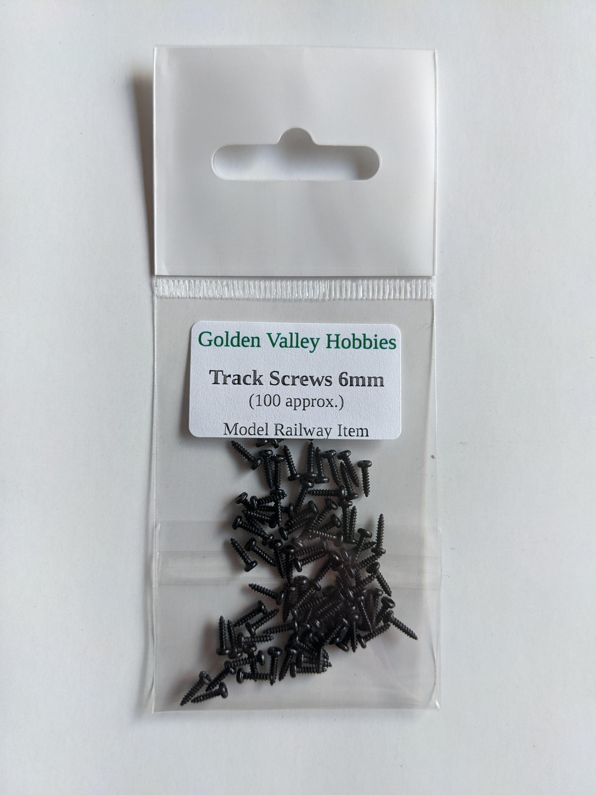 Track Screws - 6mm Long - Pack of 100