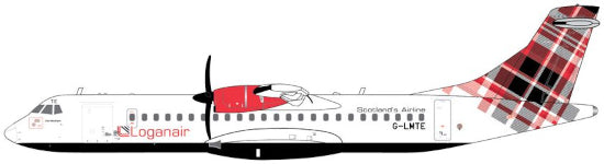 Gemini Jets GJLOG2308 ATR 72-600 Loganair G-LMTE (Red Livery)