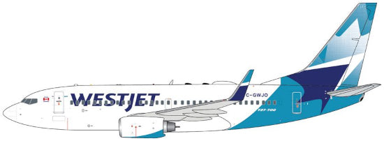 Gemini Jets GEM GJWJA2370 Boeing B737-700W WestJet Airlines C-GWJO