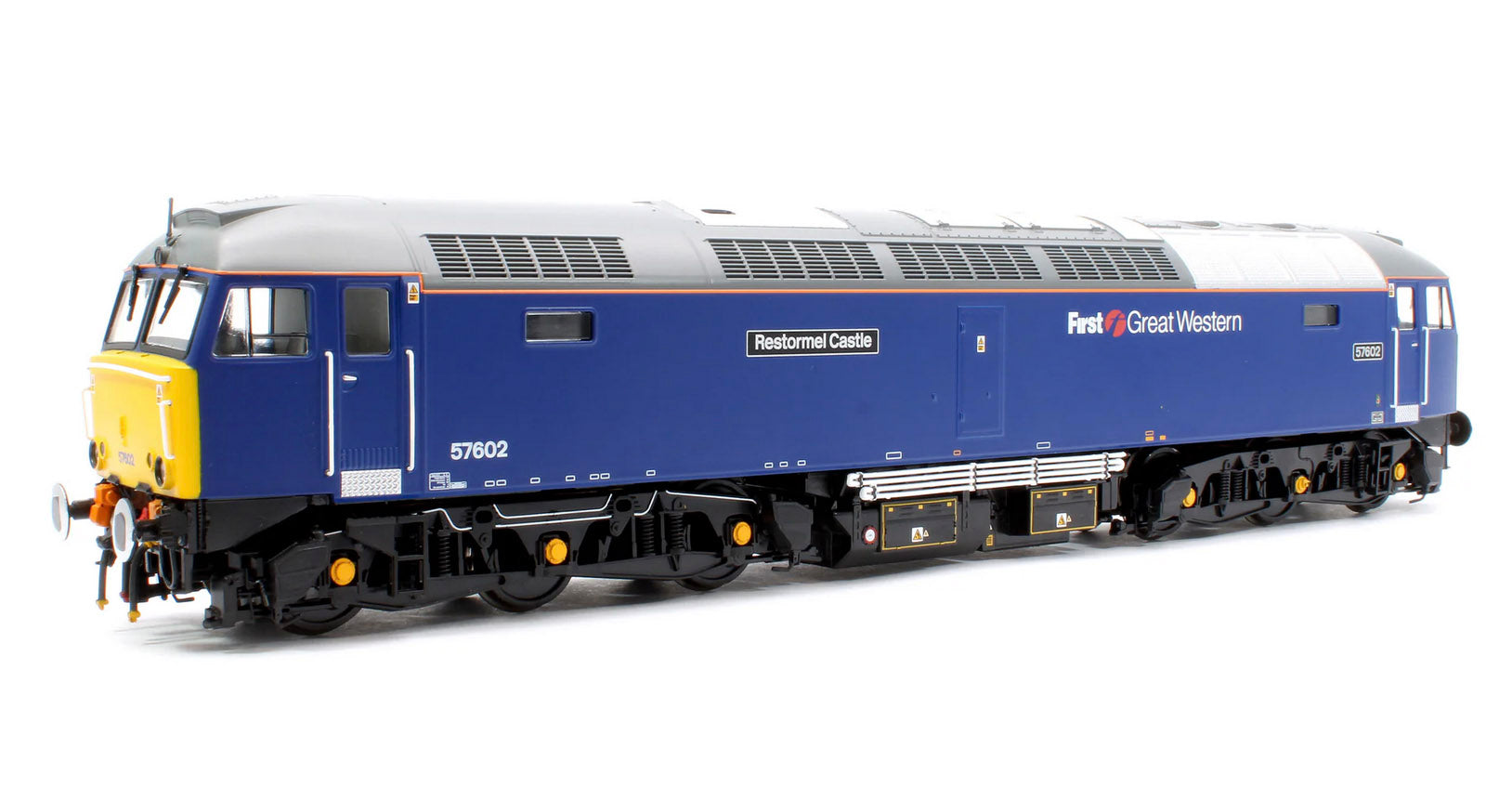 BR Class 57- 57602 - Restormel Castle GWR Blue SOUND