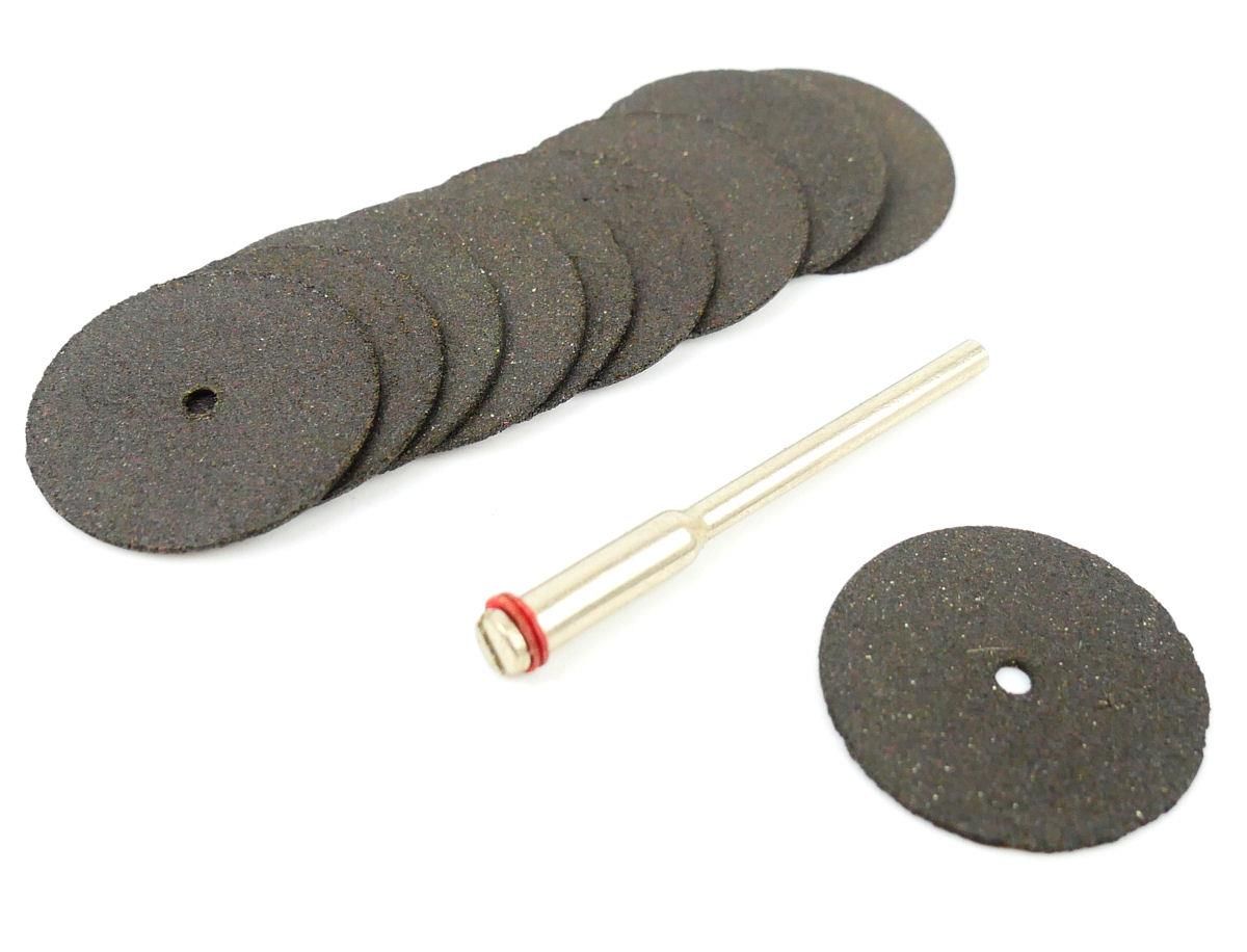GM631 - Gaugemaster - Cutting Discs (10) & Mandrel Dia. 22 x 0.6mm