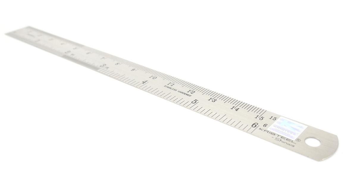 GM639 - Gaugemaster - 6'' Metal Rule