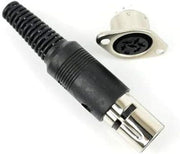 6 Pin DIN Socket & Plug