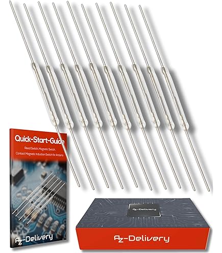 10 Reed Switches & 5 Magnets