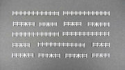 GMKD13W White Farm Rail Fencing