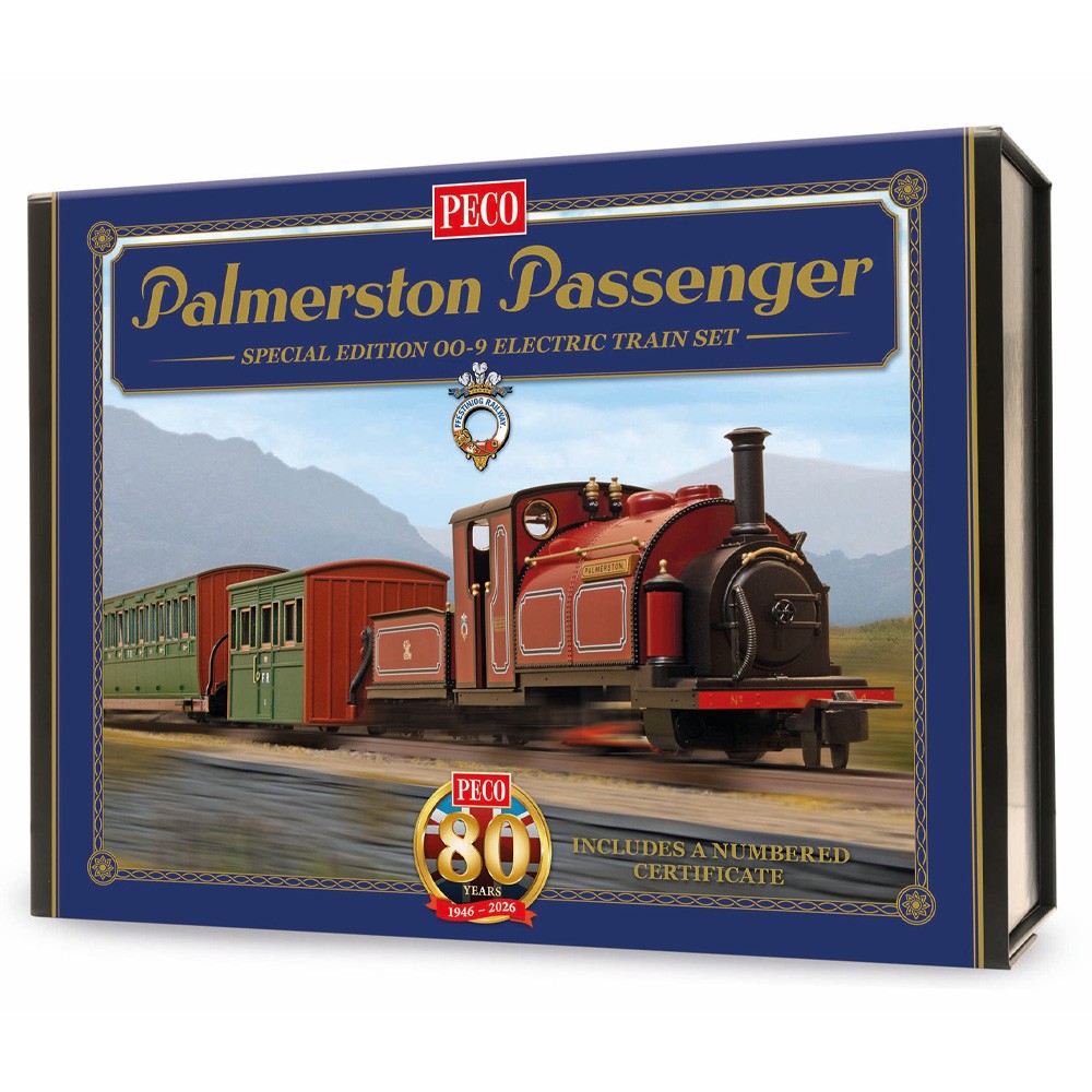 GR1051 - PECO - OO-9 - Palmerston Passenger Train Set Starter Set SPECIAL OFFER