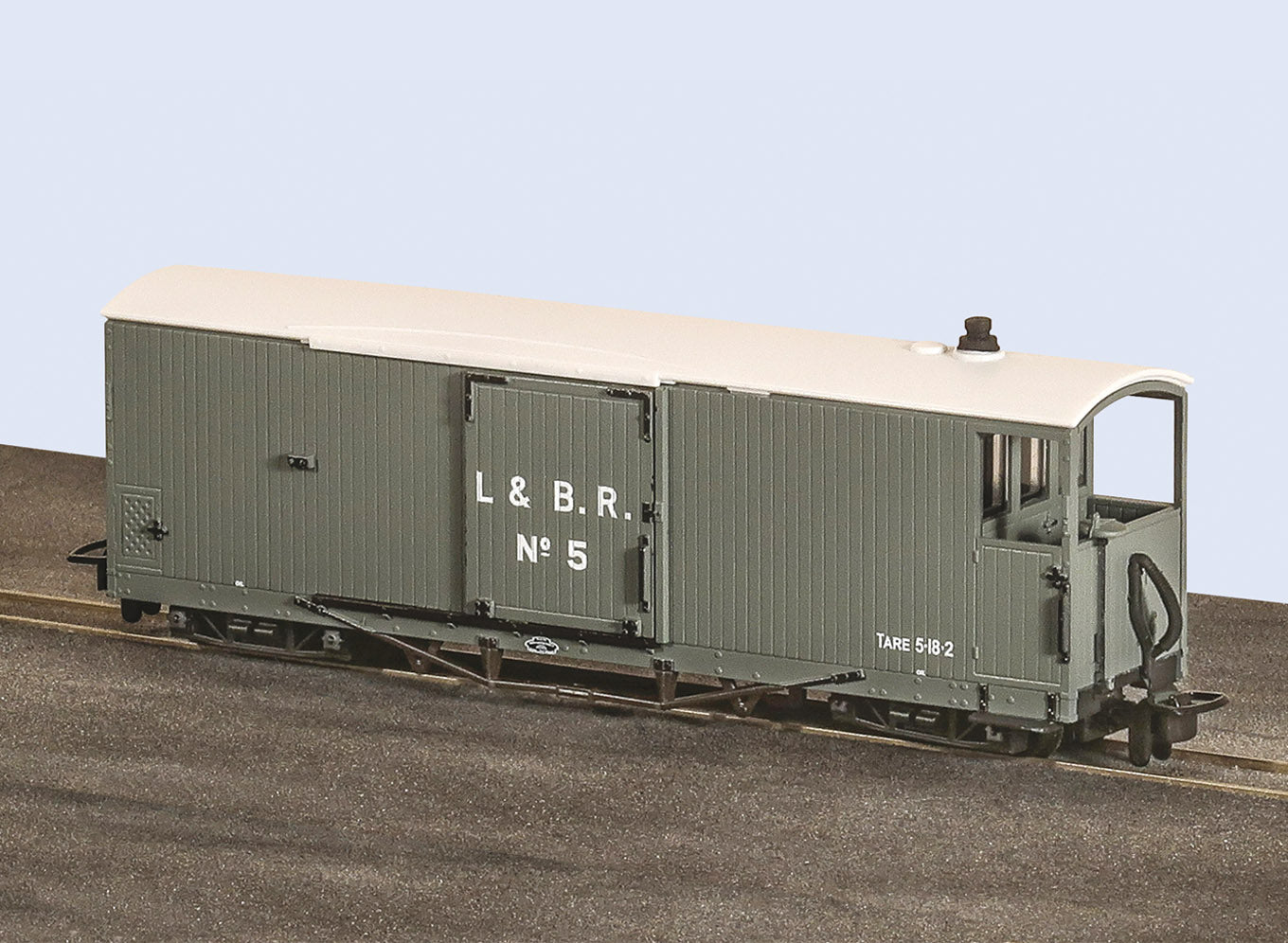 L&B GLT 8 Ton Bogie Goods Brake Van, L&B Livery, No.5