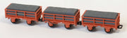 GR322 - PECO Great Little Trains - OO-9 - Ffestiniog Railway 2 Ton Slate Wagons Red
