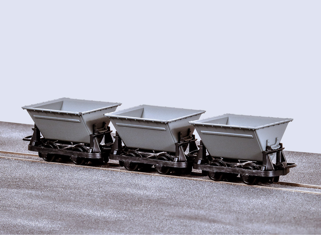 V Skip Wagons, Brown