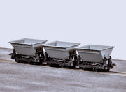 GR330 - PECO Great Little Trains - OO-9 - V Skip Wagons, Brown