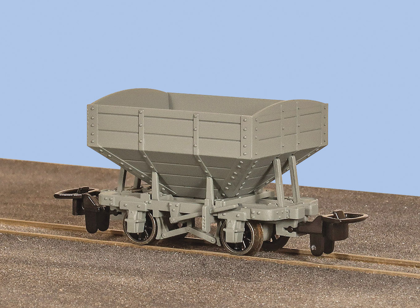 Snailbeach Hopper Wagon, Unlettered Grey