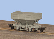 GR340UG - PECO Great Little Trains - OO-9 - Snailbeach Hopper Wagon, Unlettered Grey