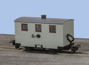 GR570UY - PECO Great Little Trains - OO-9 - Ffestiong Railway Quarryman Coach Unlettered, grey