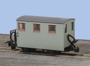 F.R. 4 Wheel Brake Van, 2 balcony, unlettered, grey