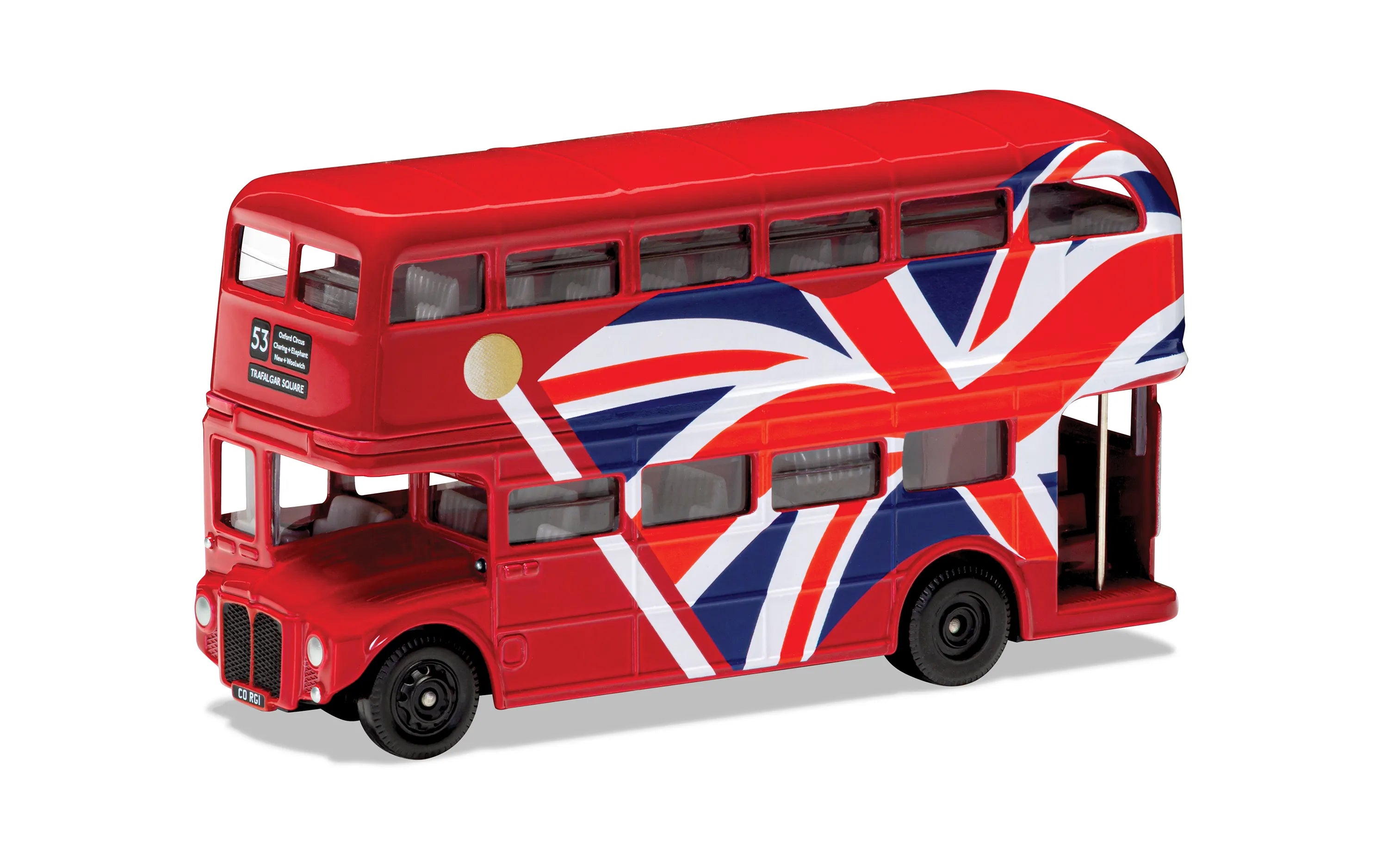 GS82336 - Corgi - Best Of British - London Bus - Union Jack - 1:64 Scale