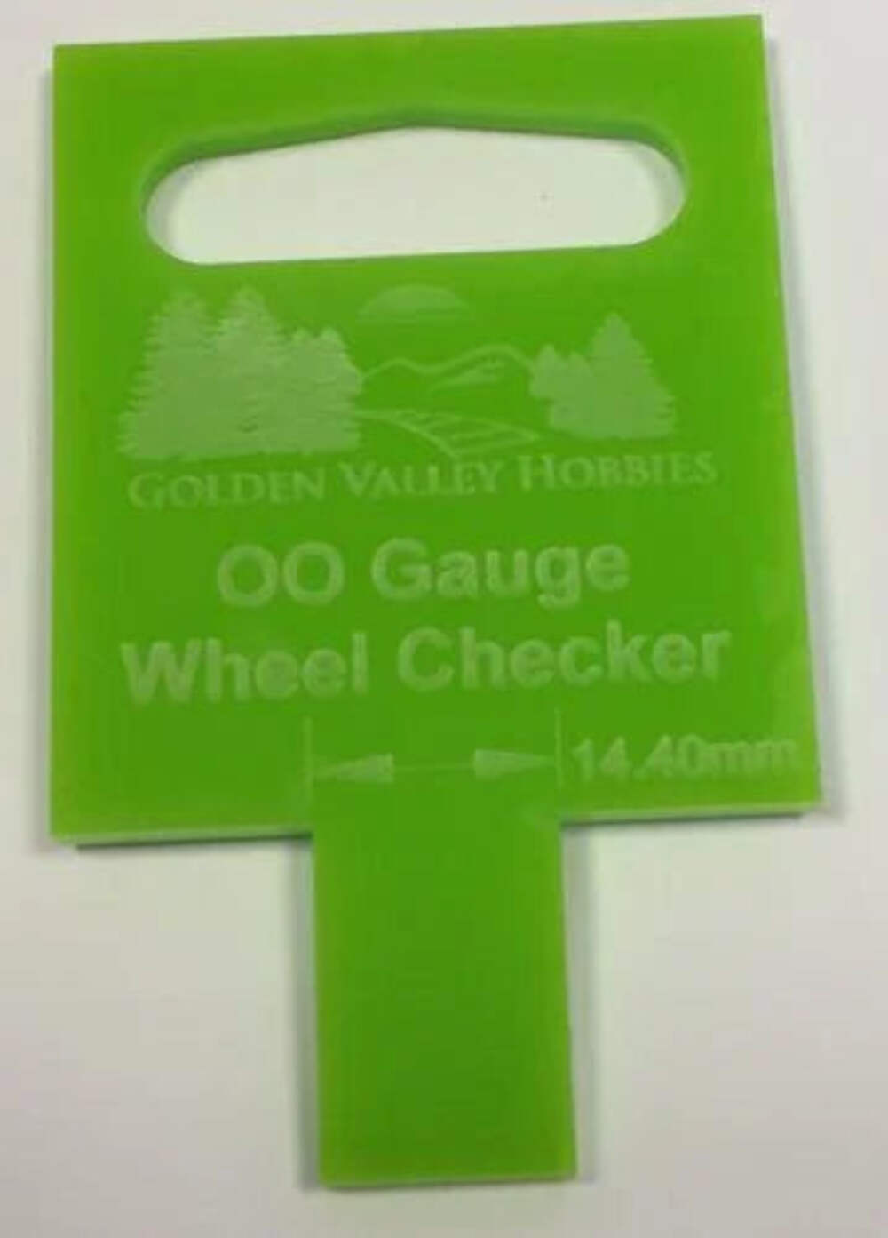 Back to Back Wheel Gauge 14.4mm - 00 Gauge
