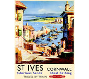 'St Ives' Metal Wall Sign