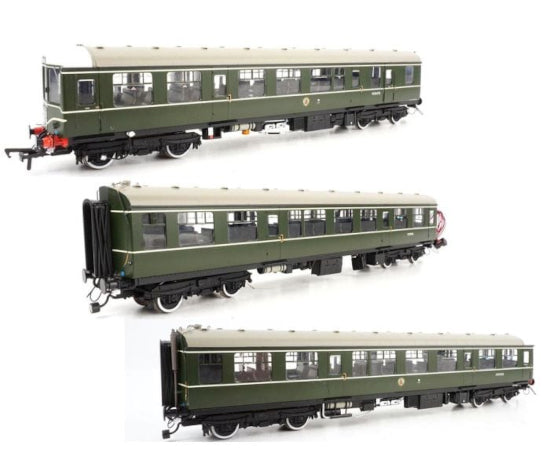 HN1451 Class 104 3 Car DMU  BR Green M50478/M59186/M50530