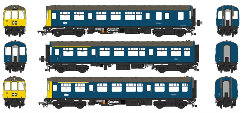 HN1453 - Heljan - Class 104 3 Car DMU