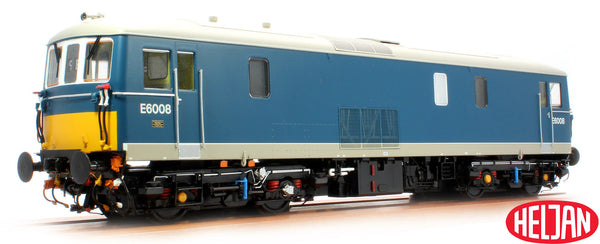 HN7300 Heljan O Gauge BR Class 73/1 E6008 BR Blue SYP