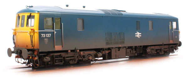 HN7302 Heljan O gauge BR Class 73 73137 BR Blue Weathered