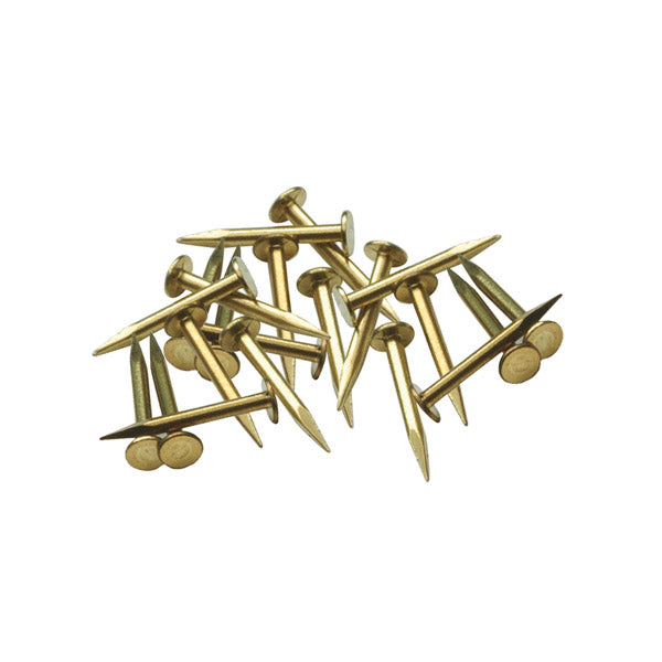 Track Acc Rail Nails, brass