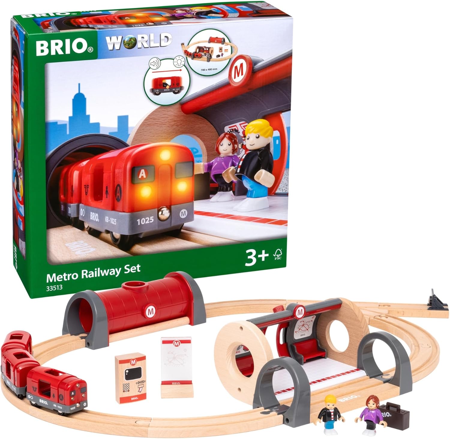 Brio - Metro Railway Set