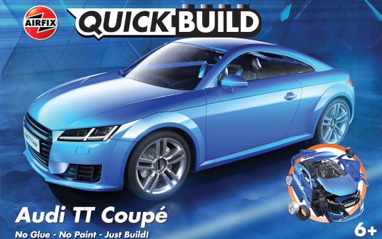 J6054 - Airfix - Quickbuild Audi TT Coupe - Blue