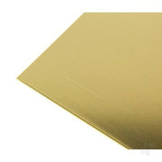 KS252 - K&S Precision Metals - Brass Sheet 0.016 x 4 x 10 (0.406 x 102 x 254mm)