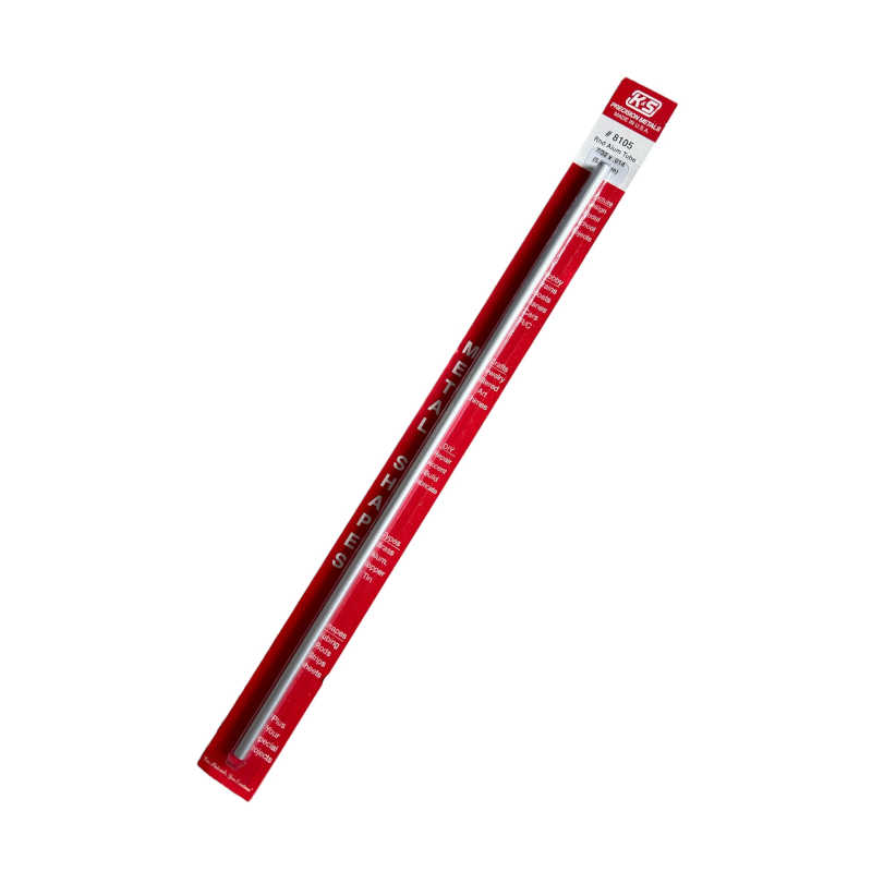 KS8105 - K&S Precision Metals - Round Aluminium Tube 7/32 x 0.014 (5.56mm) Metal Shapes