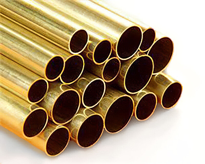 KS130 - K&S Precision Metals - Round Brass Tube 7/32 x 0.014 (5.56mm) Metal Shapes
