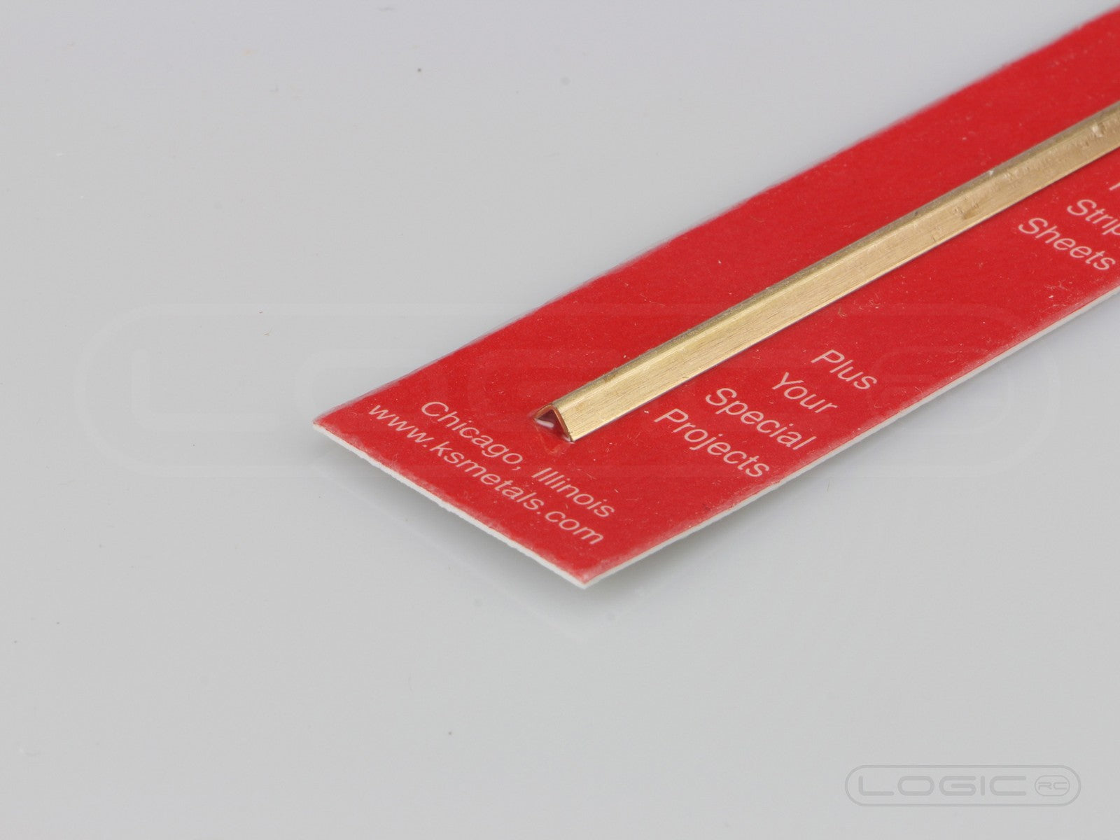 KS9880 - K&S Precision Metals - Brass Angle 1/8 (3.18mm) Metal Shapes