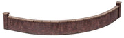 KX072A - Scale Model Scenery - OO/HO - 5ft Flexible Wall, Dark Red Brick