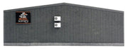 KX093 - Scale Model Scenery - OO/HO - Low-Relief Modern Industrial Unit End Wall