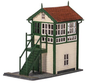 LK12111 - PECO Lineside - TT:120 - Signal Box SR (IoWR), Laser Cut Wooden Kit