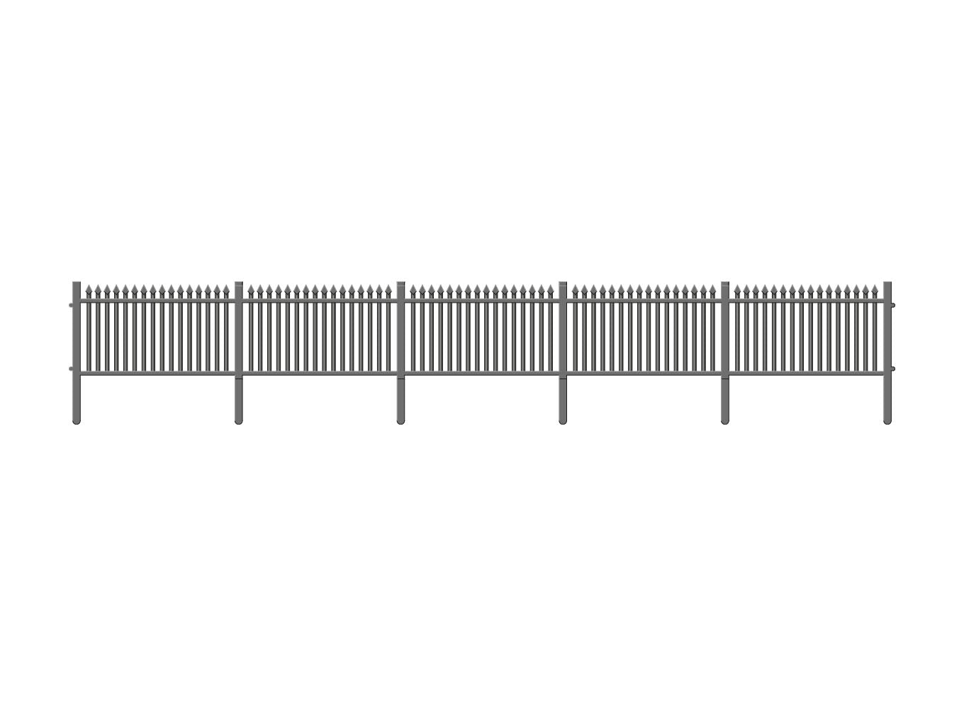 GWR Spear Fencing 108mm