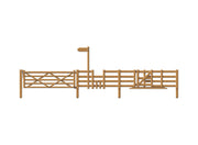 LK12118 - PECO Lineside - TT:120 - Field Fencing, Associated Gates & Stiles