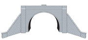 LK12174 - PECO Lineside - TT:120 - Tunnel Portal with Wing Walls, Stone, Double Track