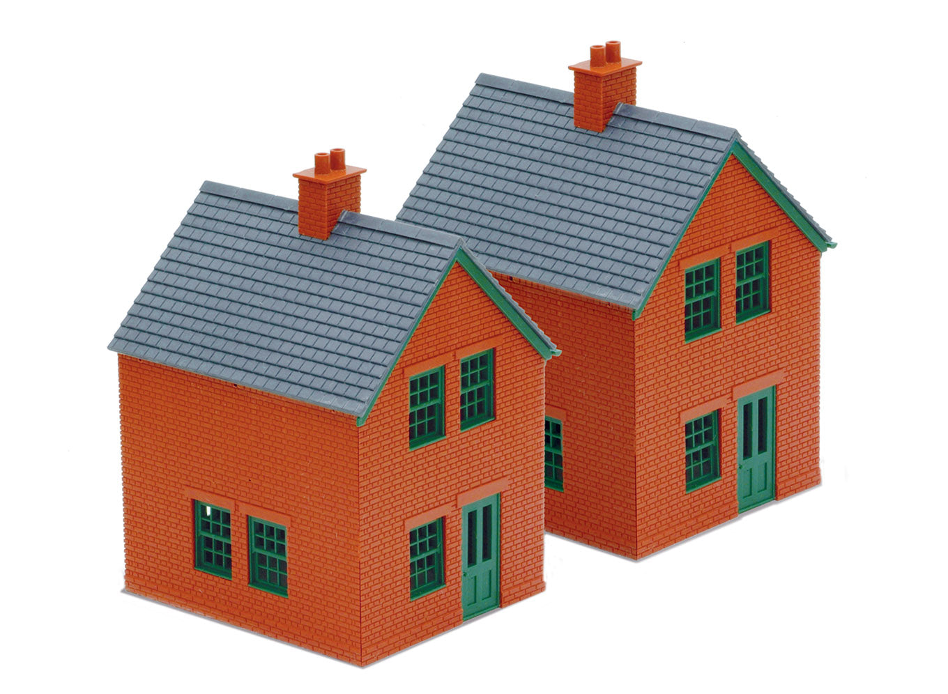 Station Houses, brick