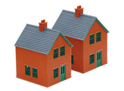 LK14 - PECO LIneside - OO/HO - Station Houses, brick
