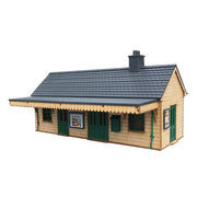 LK200 - PECO Lineside - OO/HO Wooden Station Building, Laser Cut