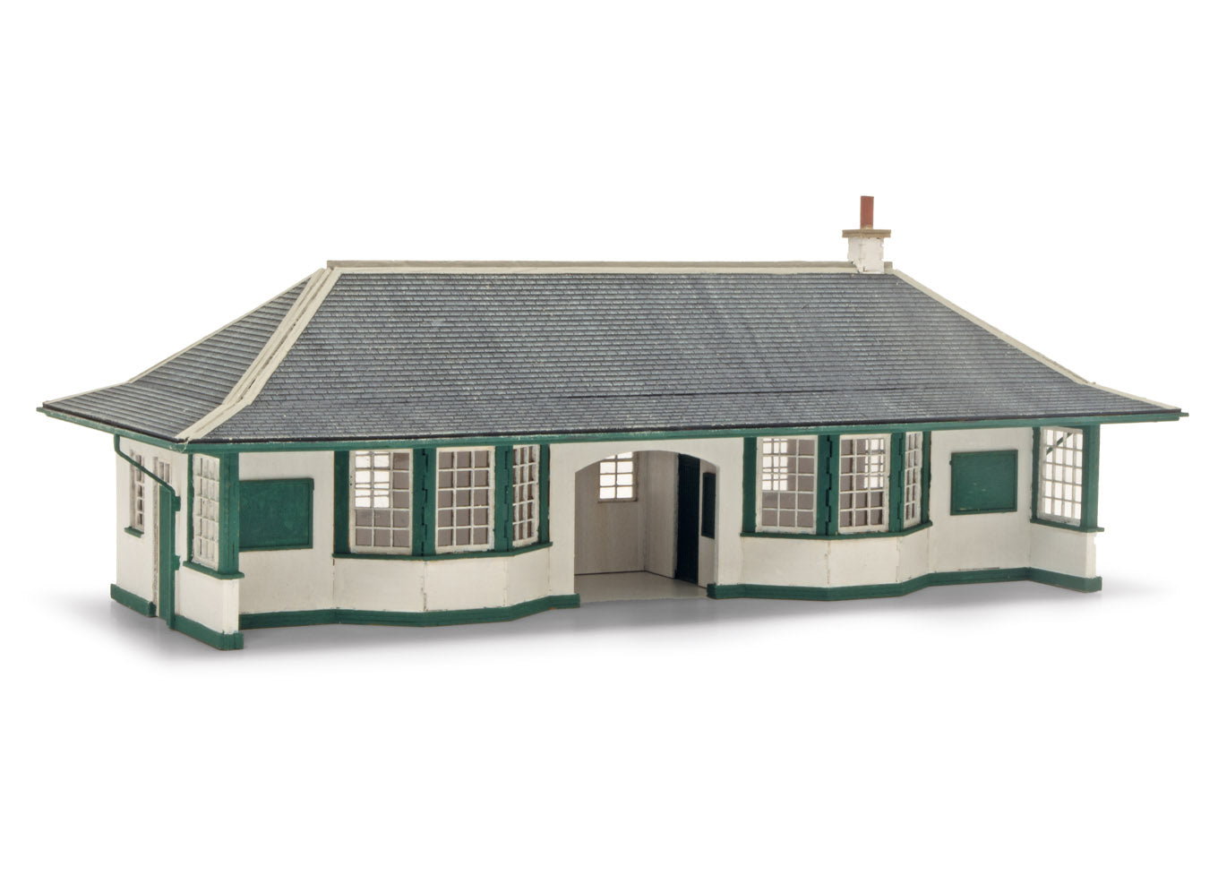 LK203 West Highland Line Station Building, Laser Cut